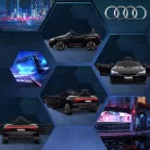 Eredeti AUDI E-TRON GT - elektromos kisautó, fekete