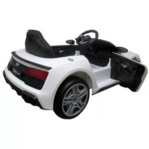 Audi R8 SPORT, Licence elektromos kisautó - fehér