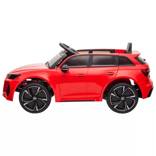 AUDI RS6 GT - elektromos kisautó, eredeti licence, piros