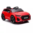 AUDI RS6 GT - elektromos kisautó, eredeti licence, piros