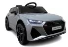AUDI RS6 GT - elektromos kisautó, eredeti licence, szürke