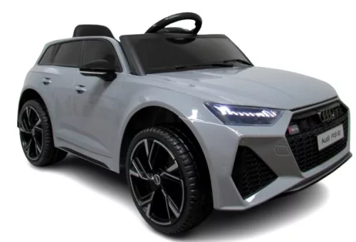 AUDI RS6 GT - elektromos kisautó, eredeti licence, szürke