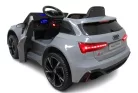 AUDI RS6 GT - elektromos kisautó, eredeti licence, szürke