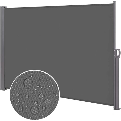 Kihúzható árnyékoló fal, belátásgátló 250X160CM, anracit szürke