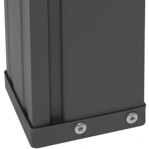 Kihúzható árnyékoló fal, belátásgátló 300X200CM, antracit szürke