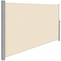  Kihúzható árnyékoló fal, belátásgátló 300X200CM, világos bézs