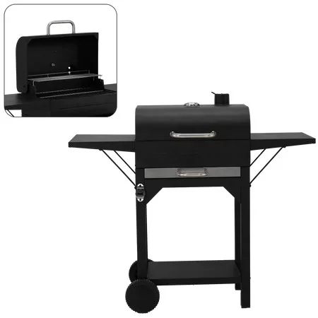 FASZENES KERTI GRILL FEDŐVEL