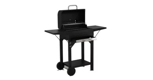 FASZENES KERTI GRILL FEDŐVEL