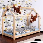 Házikó kiságy, házikó gyerekágy