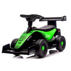 Lábbal hajtható J6 bébitaxi, versenyautó - zöld