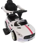 Mercedes AMG hasonmás bébitaxi tolókarral, J7, fehér