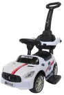 Mercedes AMG hasonmás bébitaxi tolókarral, J7, fehér