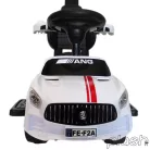 Mercedes AMG hasonmás bébitaxi tolókarral, J7, fehér