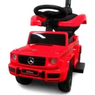 Mercedes AMG G350 bébitaxi, tolókarral, piros