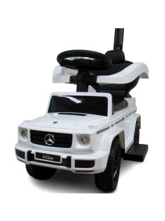 Mercedes AMG G 63 bébitaxi, tolókarral, fehér