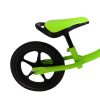 Futóbicikli EVA hab kerékkel, lábbal hajtható bicikli - zöld