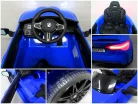 BMW M4 - elektromos kisautó - kék