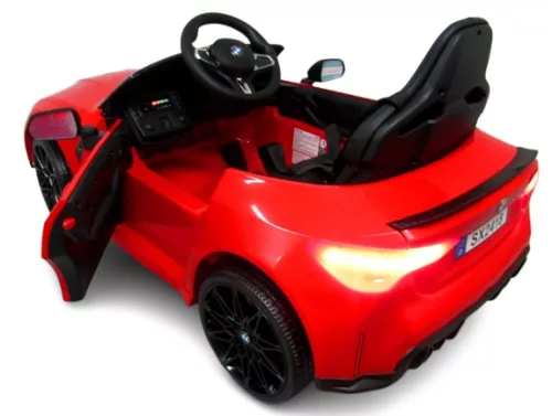 BMW M4 - elektromos kisautó - piros