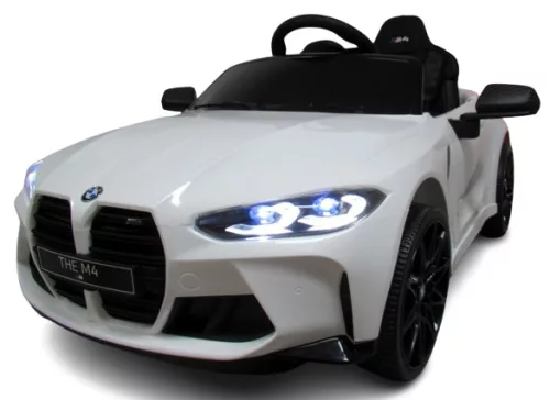 BMW M4 - elektromos kisautó - fehér