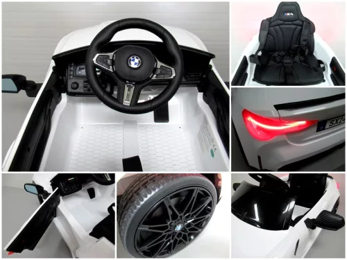 BMW M4 - elektromos kisautó - fehér