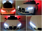 BMW M4 - elektromos kisautó - fehér