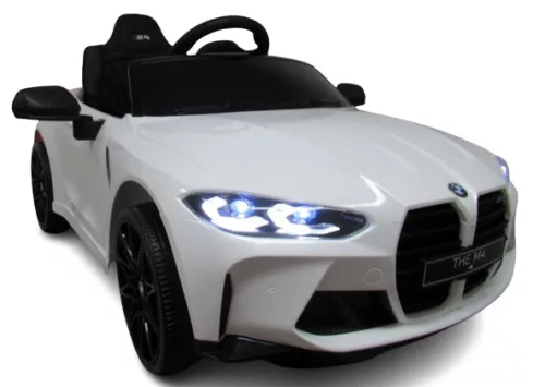 BMW M4 - elektromos kisautó - fehér
