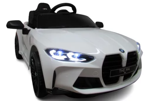 BMW M4 - elektromos kisautó - fehér