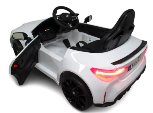 BMW M4 - elektromos kisautó - fehér