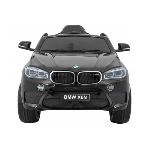 BMW X6 M licence, elektromos kisautó - fekete