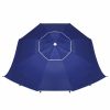 Strandernyő, kerti napernyő, 180 cm, kék
