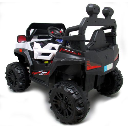 Buggy X8 - fehér színű, elektromos kisautó