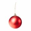 Karácsonyi gömb készlet 20 db-os, karácsonyfadísz, 4 cm, piros