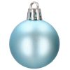 20 db-os karácsonyfa gömb szett, 4 cm-es, kék