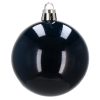 20 db-os karácsonyfa gömb készlet, 4 cm-es, sötétkék