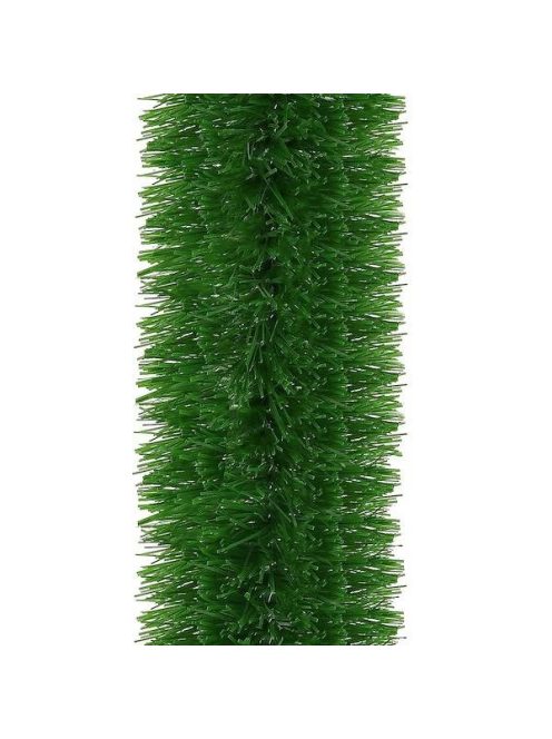 Karácsonyi girland, 6m, 10 cm átmérő, zöld