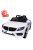 BMW cabrio M5 hasonmás, elektromos kisautó, fehér