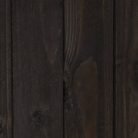 Fából készült macska vagy kutya kennel 58x49,5 cm, szigetelt, fekete