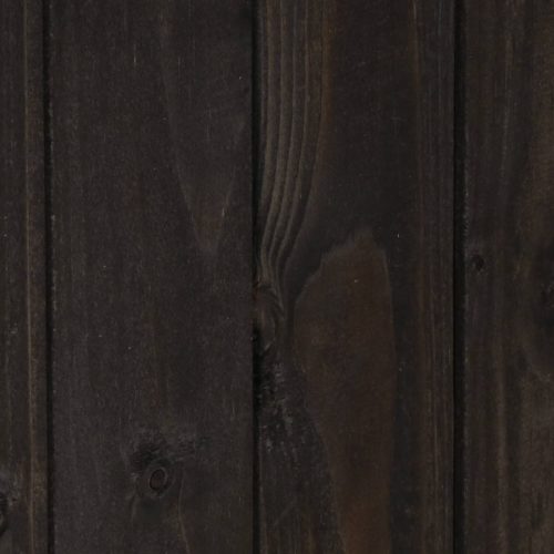 Fából készült macska vagy kutya kennel 58x49,5 cm, szigetelt, fekete