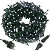 Karácsonyi égősor - 400 LED, hideg fehér, 24 m, karácsonyi fények, IP44