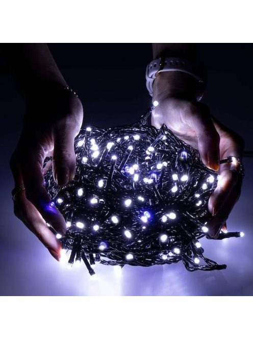 Karácsonyi égősor 1000 led, 60m karácsonyi fények IP44, multikolor