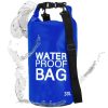 Vízálló táska, kék, 30l-es vízhatlan zsák