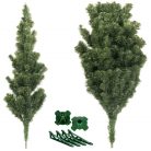 Élethű műfenyő - 220cm - ezüstfenyő, talppal