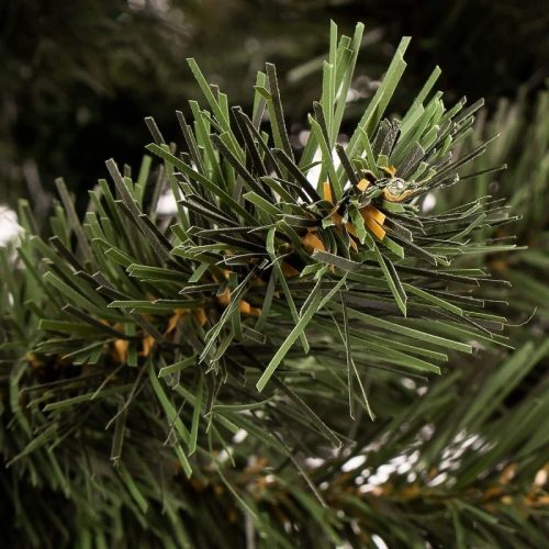 Élethű műfenyő - 220cm - ezüstfenyő, talppal