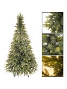 Élethű, prémium műfenyő - 120 cm - lucfenyő, talppal