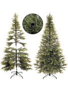 Élethű, prémium műfenyő - 120 cm - lucfenyő, talppal