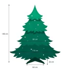 Prémium 3D műfenyő - 180 cm - skandináv lucfenyő