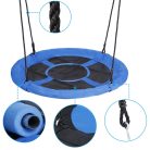 Fészekhinta, kerti hinta gyerekeknek, 100 cm - kék