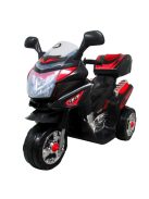 Háromkerekű elektromos kismotor gyerekeknek - M6 - 6V - fekete