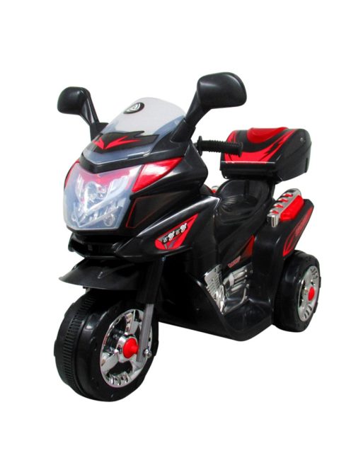 Háromkerekű elektromos kismotor gyerekeknek - M6 - 6V - fekete