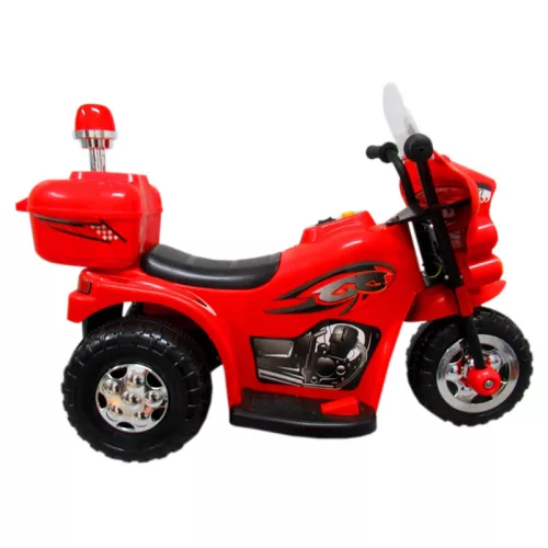 Elektromos rendőrmotor gyerekeknek - M7 - 6V - piros